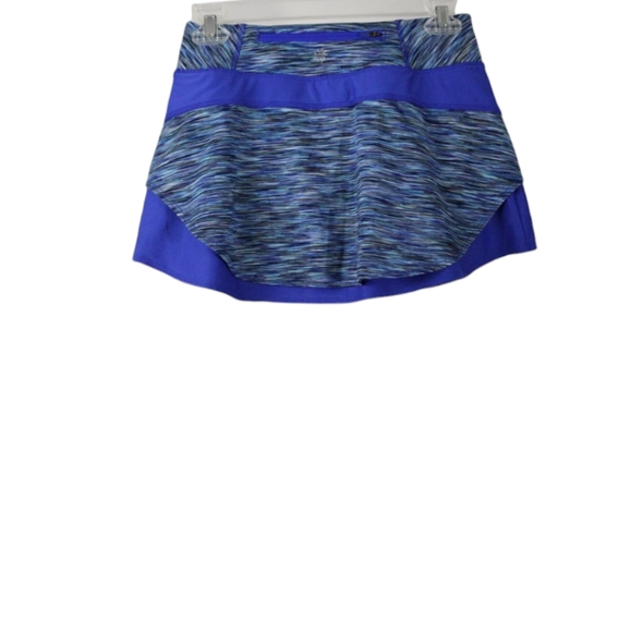 ATHLETA Spacedye Bustle Skort Blue Size XXS - Picture 5 of 6